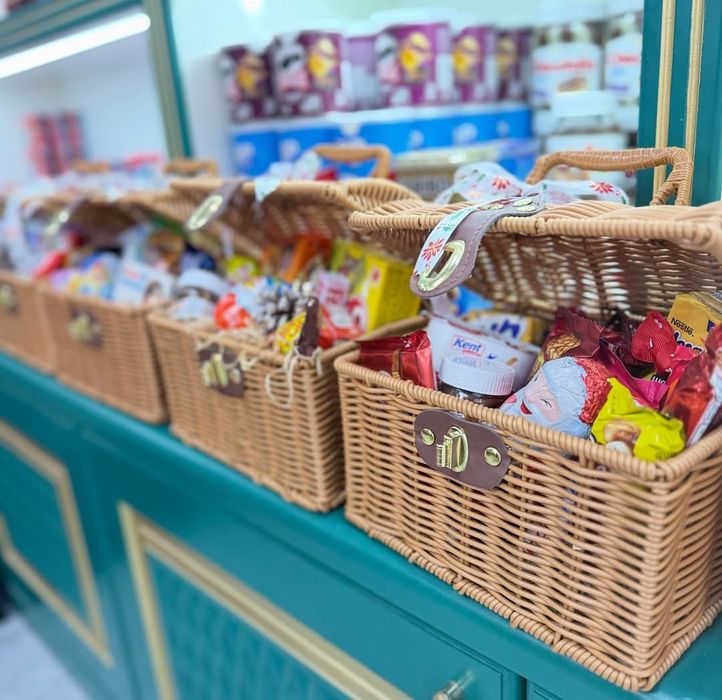 Сундук декоративный из ротанга