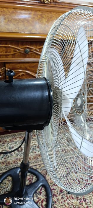 Ventilator shomoli zoʻr beradi