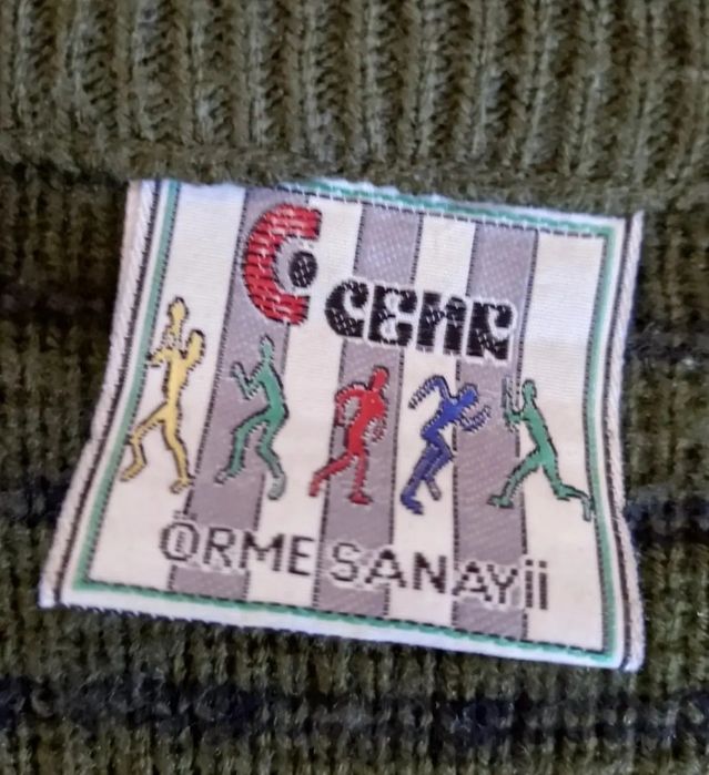 Винтажный свитер Mountains