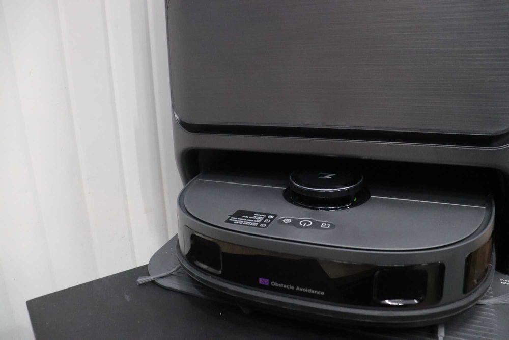 Прахосмукачка робот EUREKA J12 Ultra, Mop, самопочистване,пране,сушене