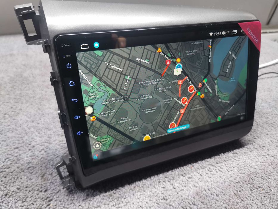 Navigatie Android Honda Civic 2012-2015 QLED 4/64gb