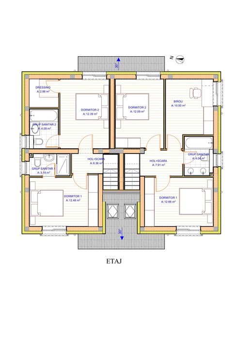 Case nZEB – Duplex modern, eficienta energetica ridicata