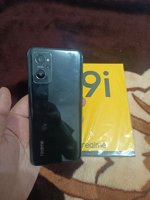 Realme 9i 12/128GB Black Igravoy Original Sostayani Otlichni Ideal Zor