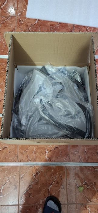 Aplica lustra candelabru led petale flori telecomanda 95W nou