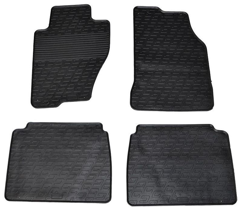 Set covorase auto din cauciuc Kia Sorento 2002-2008, Negru, Gledring, 4 buc.
