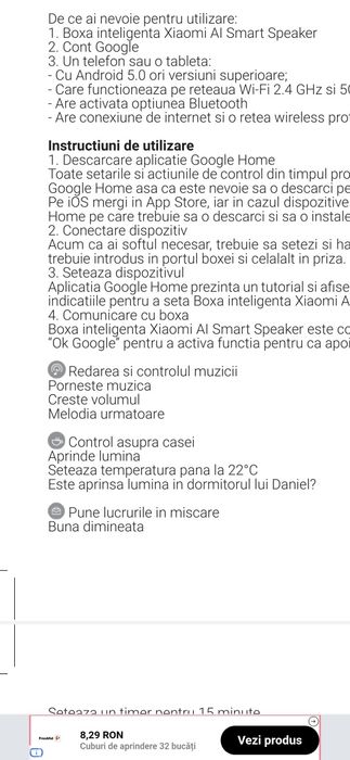 Boxa Xiaomi Mi Smart