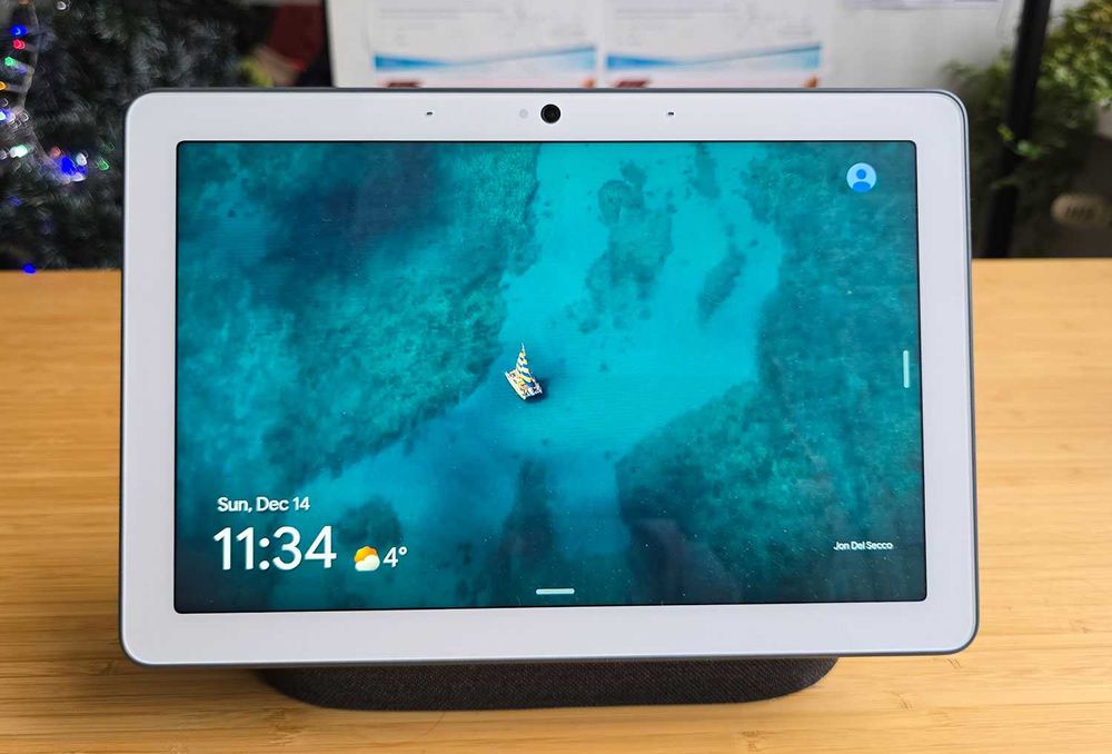 Google Nest Hub Max колонка с таблет - Черен