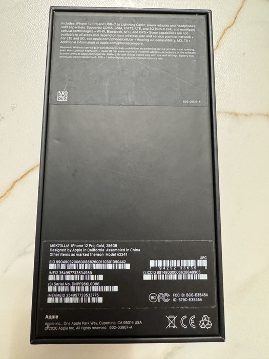 iPhone 12 pro 256 gb