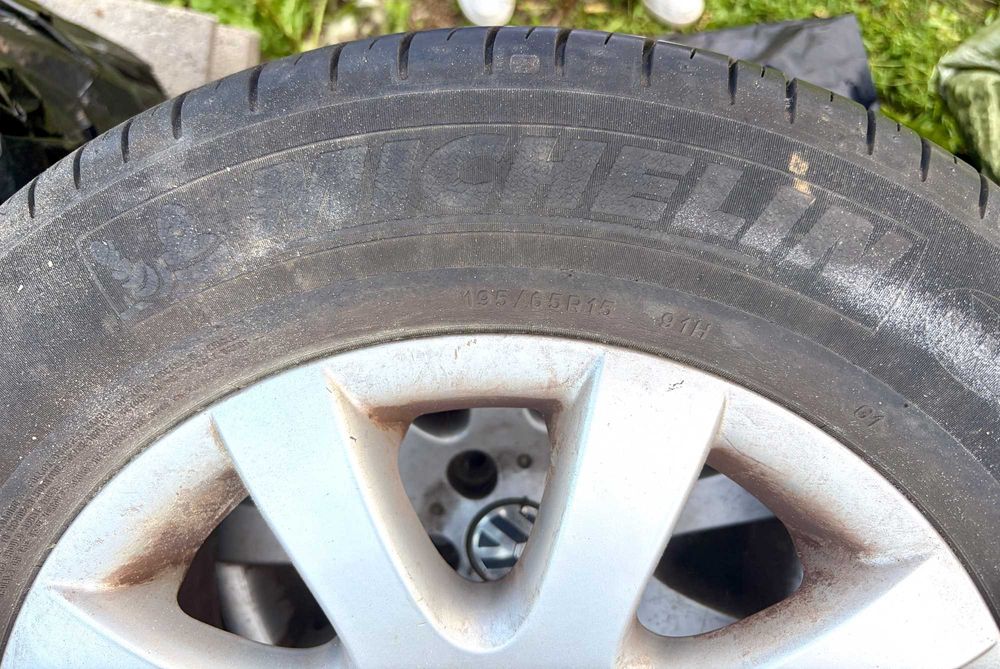 Cauciucuri de vara Michelin cu jante aliaj VW Volkswagen 195/65 R15