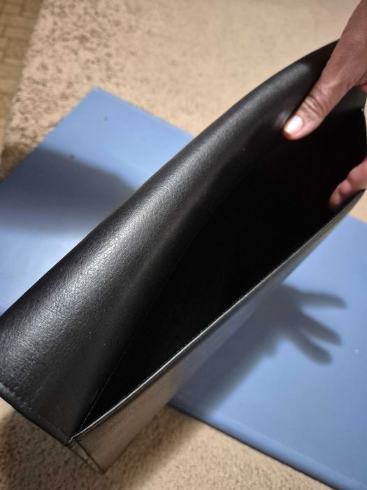 Mapa piele, organizator documente, inchidere magnetica