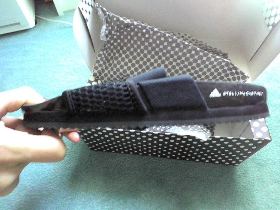 НОВИ черни джапанки на adidas StellaMcCartney