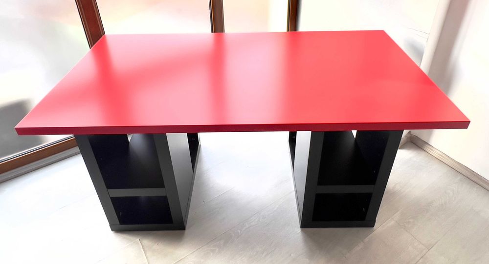 Birou IKEA VIKA ANNEFORS (corpuri) + VIKA AMON (blat) 150×75 cm. Foarte bine întreținut