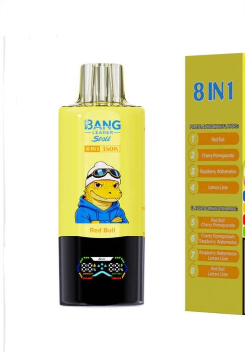 NOU! Vape BANG LEADER 350k!  8 arome diferite într-un singur dispoziti
