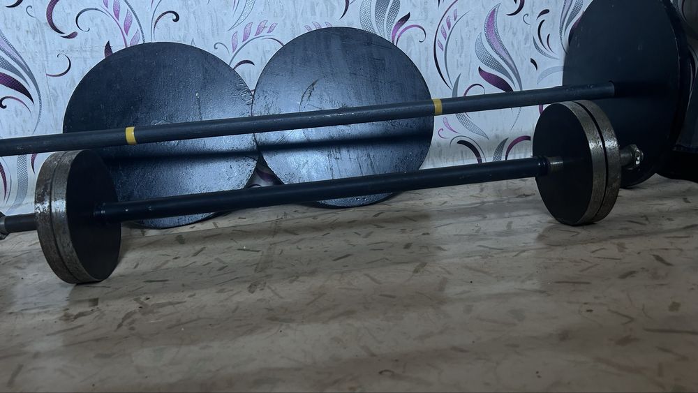 Продам штангу + лежак