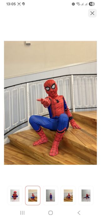 Костьюм человек паук