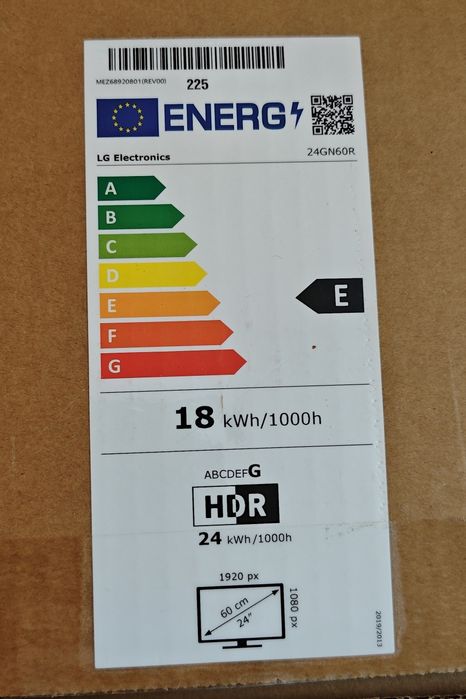 Монитор LG 24GN60R