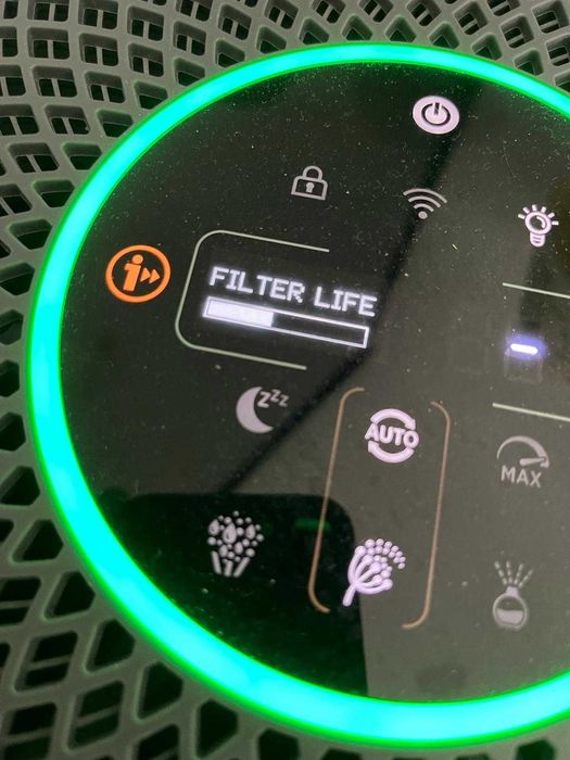 Purificator aer HOOVER HHP70CAH011, 4 trepte viteza, Hepa, Wi-Fi, alb