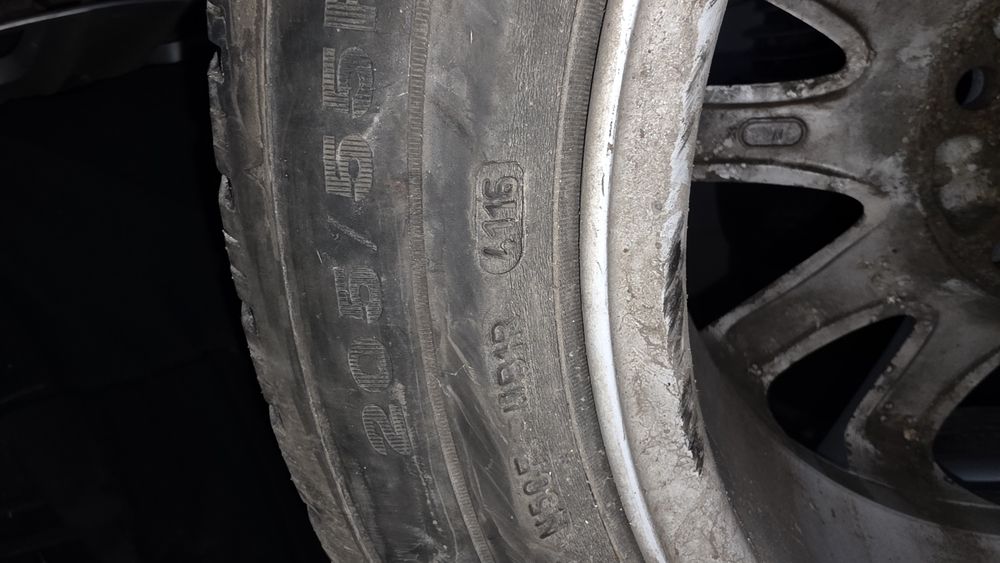 Set roți iarnă originale BMW Styling 136 R16, Dunlop 205/55 R16