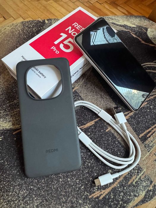 Смартфон GSM XIAOMI REDMI NOTE 15 PRO TITANIUM 6.77 ", 256 GB, RAM 8 GB, 200+8 MP