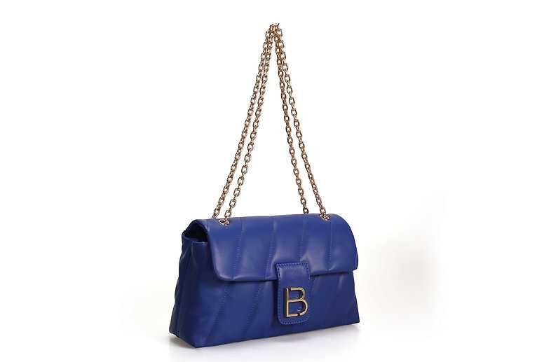 Синя чанта Lucky bees