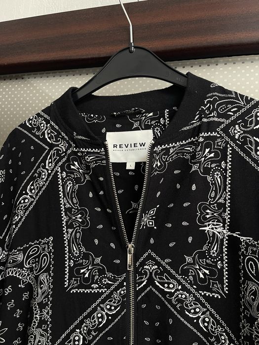 Jacheta primavara barbati Review - model bandana neagra - marimea L
