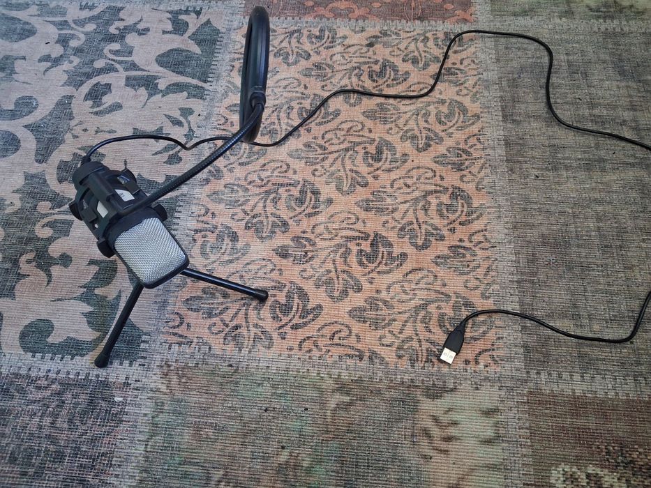 Microfono Gaming Yanmai SF-666R RGB USB със стойка