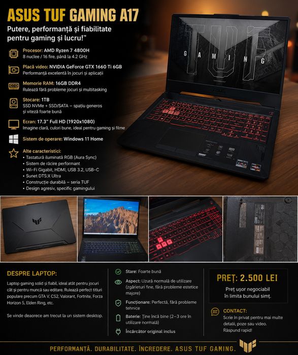 Laptop gaming asus