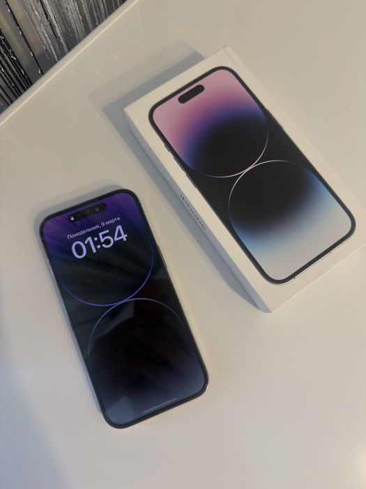 Айфон 14 про синий