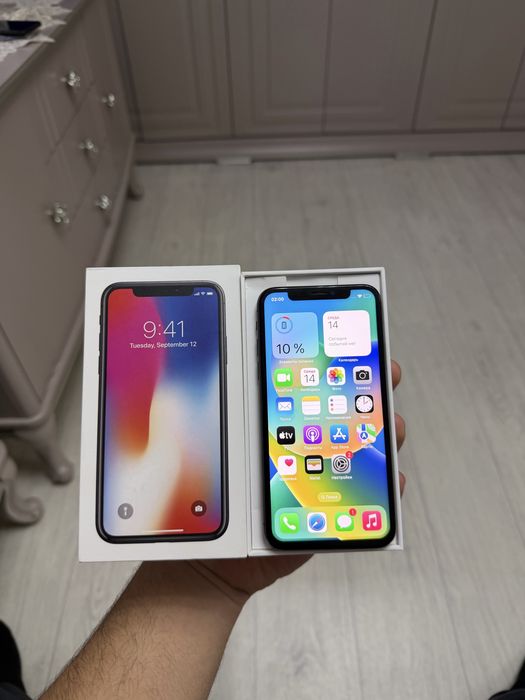 Продам 2 айфона X 256 г без фейс