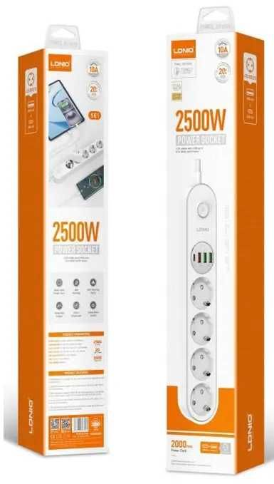 Сетевой фильтр-удлинитель LDNIO SE1-C