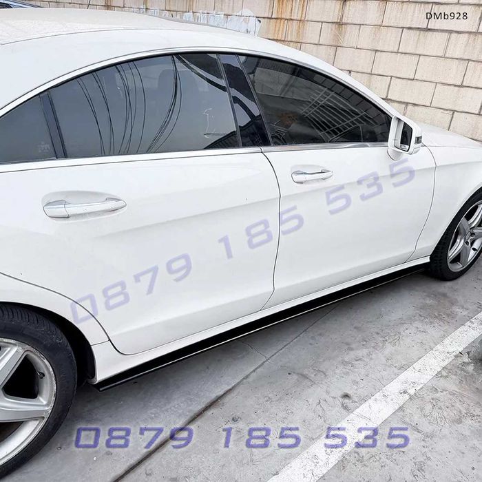Тунинг добавки прагове Mercedes CLS Class C218 X218 AMG Line 2011–2017 DMb928 странични лайсни мерцедес цлс