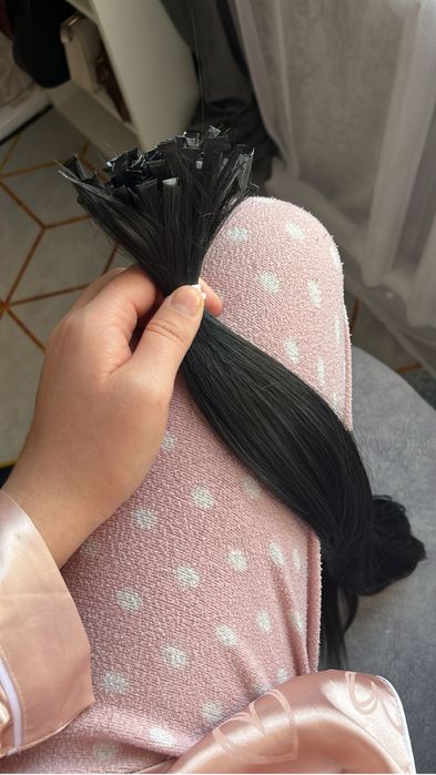 Наращивание волос коррекция