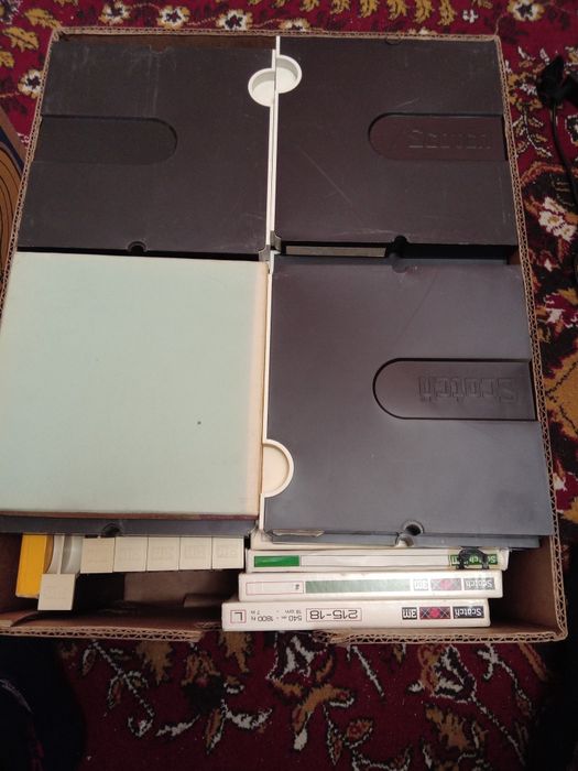 Benzi magnetofon 18cm BASF .AGFA, SCOTCH,