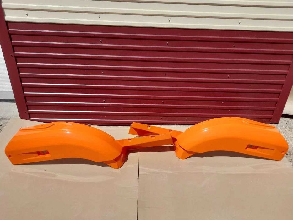 Панель передней части переднего крыла левая на КамАЗ, крыло на кабину