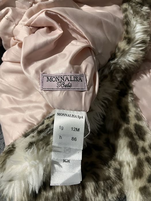 Monnalisa Spa bebe geaca reversibila cu pluga 12 m