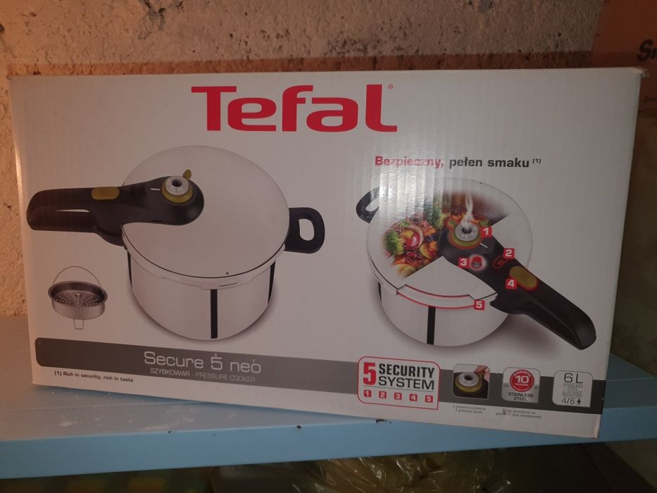 Oala sub presiune Tefal secure 5 neo 6L