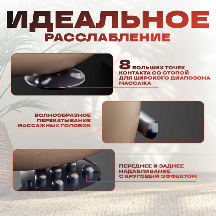 Премиум массажер для ног новый