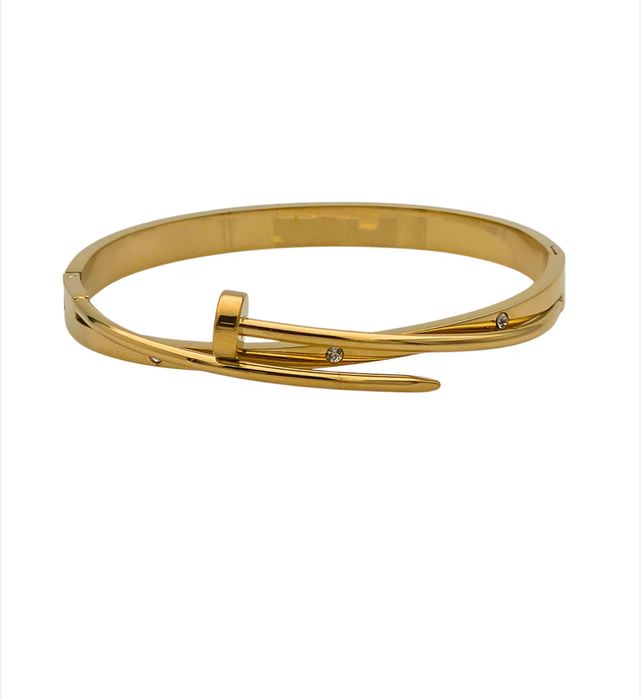 Гривна Cartier “пирон “с кристали