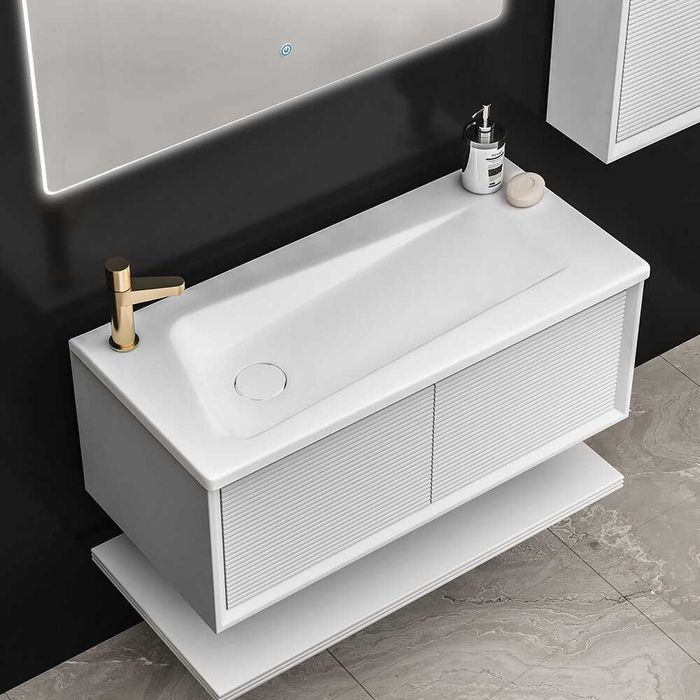 Комплект за баня NAVONA WHITE 90 см