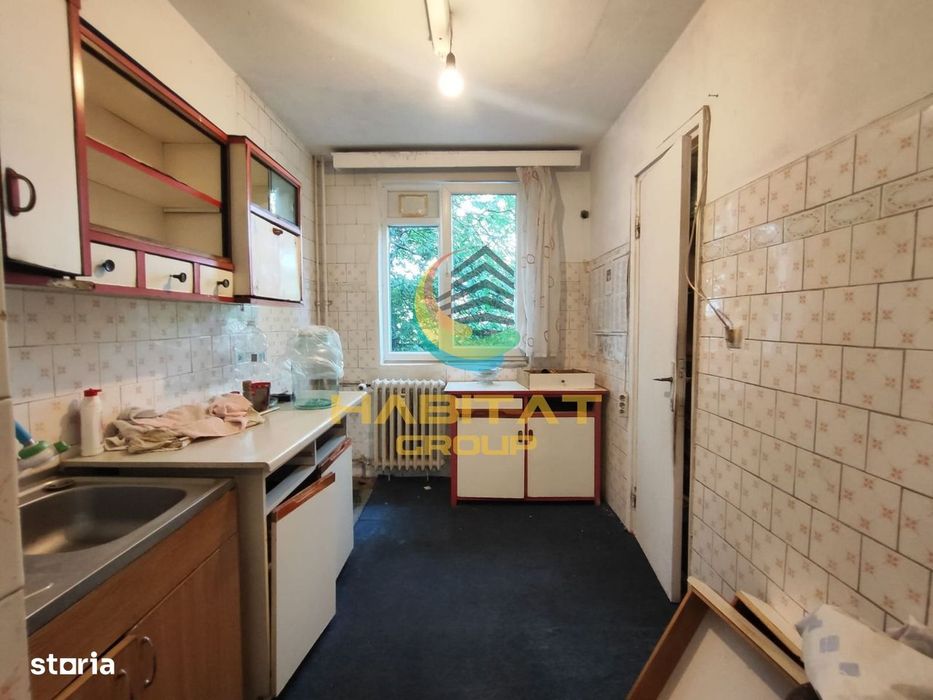 Apartament 3 camere decomandat bloc reabilitat Drm Gazarului