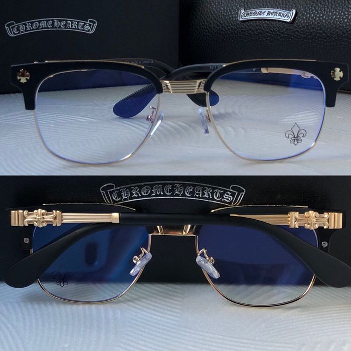 Очила за компютър Диоптрични рамки прозрачни слънчеви chrome hearts