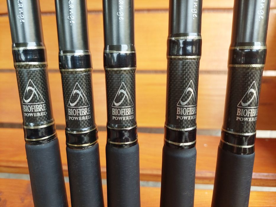 2 lansete shimano beast master S.D.R cu biofibre de 3.66m 3,25lb
