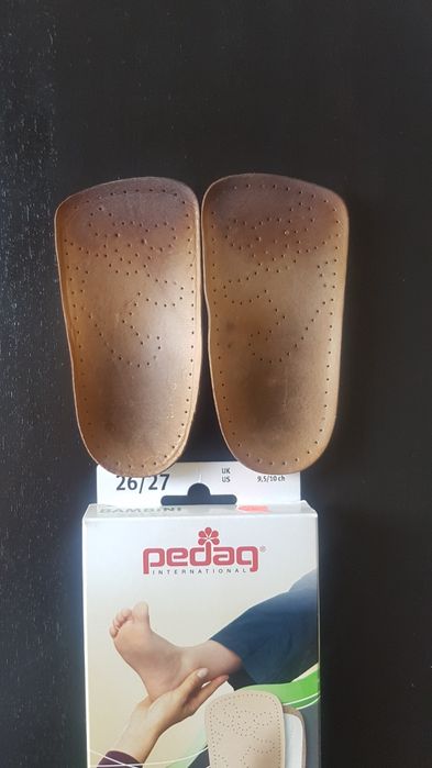 Ортопедични стелки, кожа Pedag, 26-27 номер