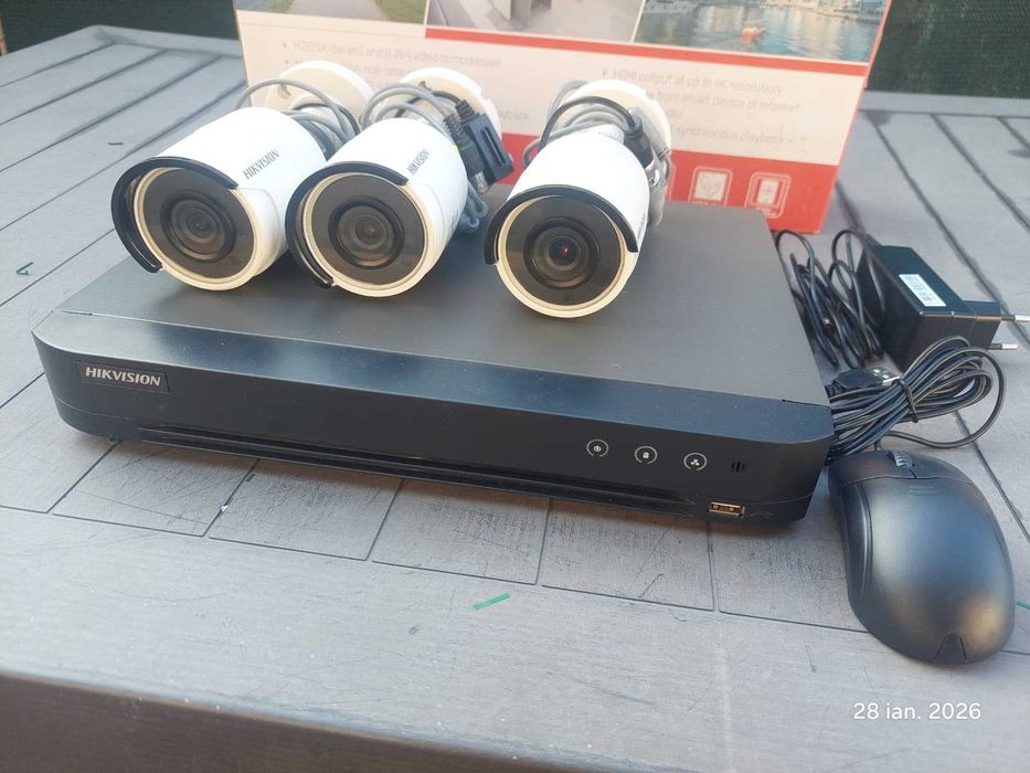 Sistem supraveghere 4K Hikvision