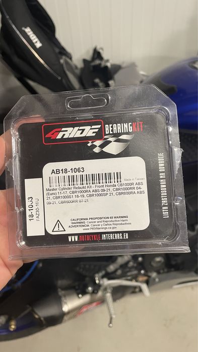 Комплект уплатнения за помпа на спирачка Honda CBR