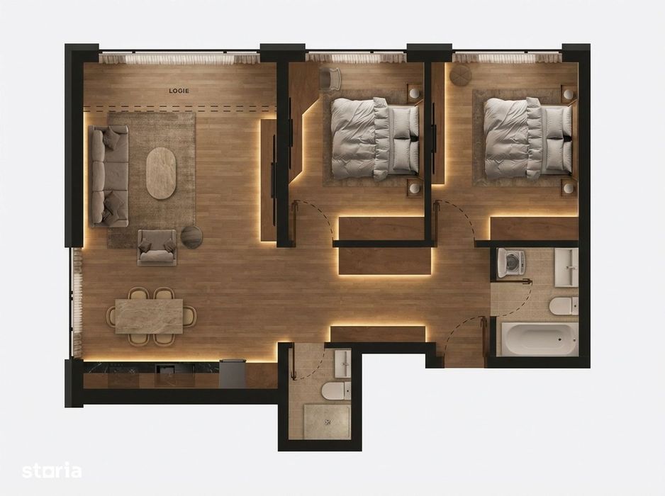Apartament 3 camere| Ansamblu privat cu parc | Acces Militari