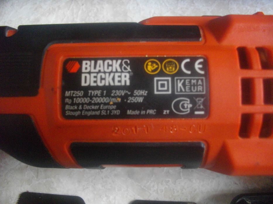 Нов 250W Реноватор Мулти Инструмент Master/Black Decker 250W FRANC/PRC