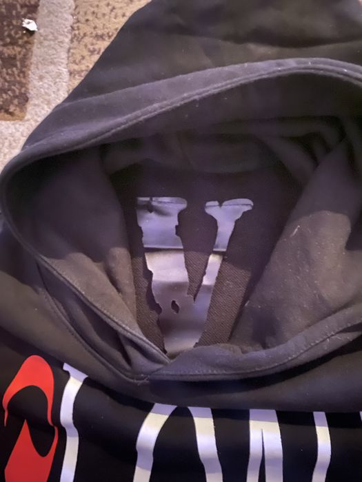 Vlone x Palm Angels Hoodie Red