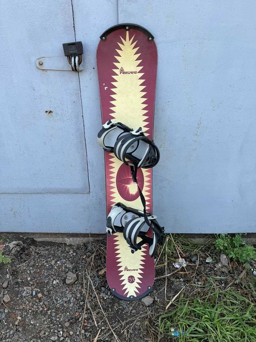Сноуборд Elan 135 см с креплениями BD .