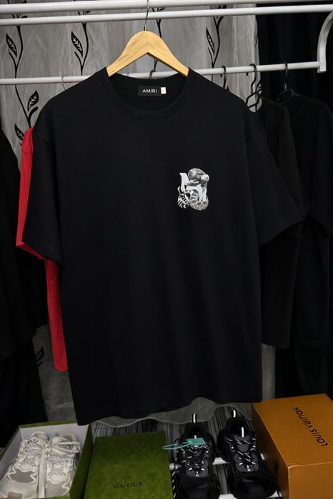 Tricou Amiri Snake negru mărimea M nou cu etichetă